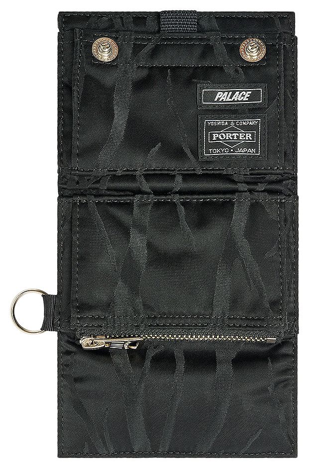 Palace x Porter Yoshida  Co Tanker Wallet BlackJacquard