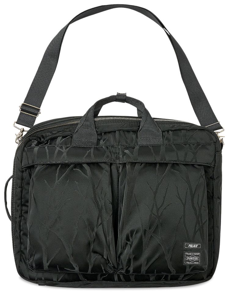 Palace x Porter Yoshida  Co Tanker 3 Way Briefcase BlackJacquard