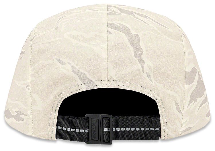 Supreme Tiger Camo Reflective Camp Cap White