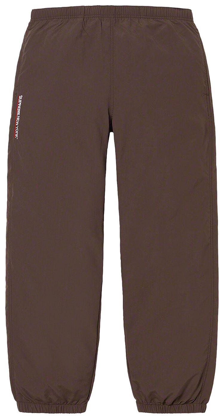 Supreme Warm Up Pant Brown