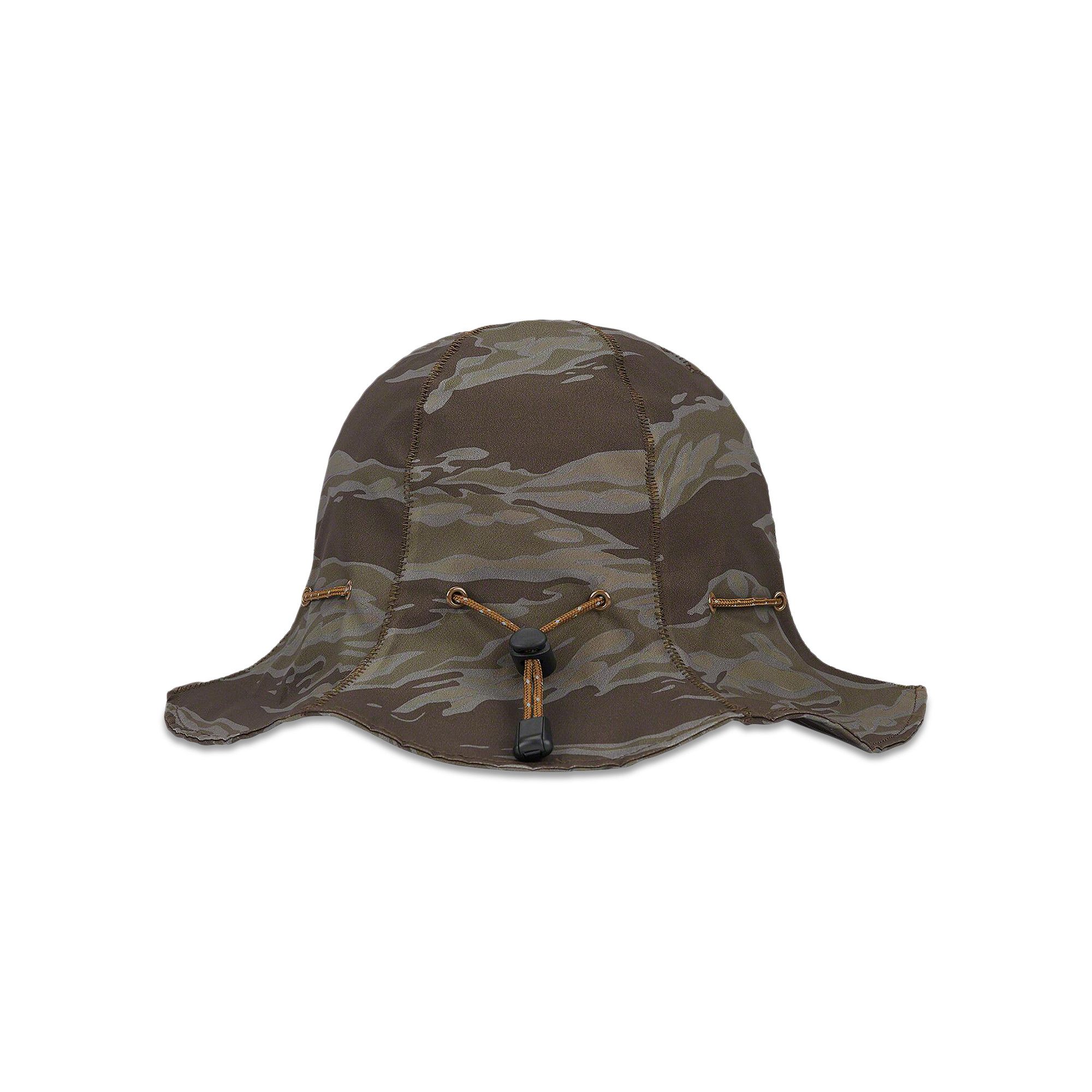 Buy Supreme Tiger Camo Reflective Tulip Hat 'Brown' - FW22H69