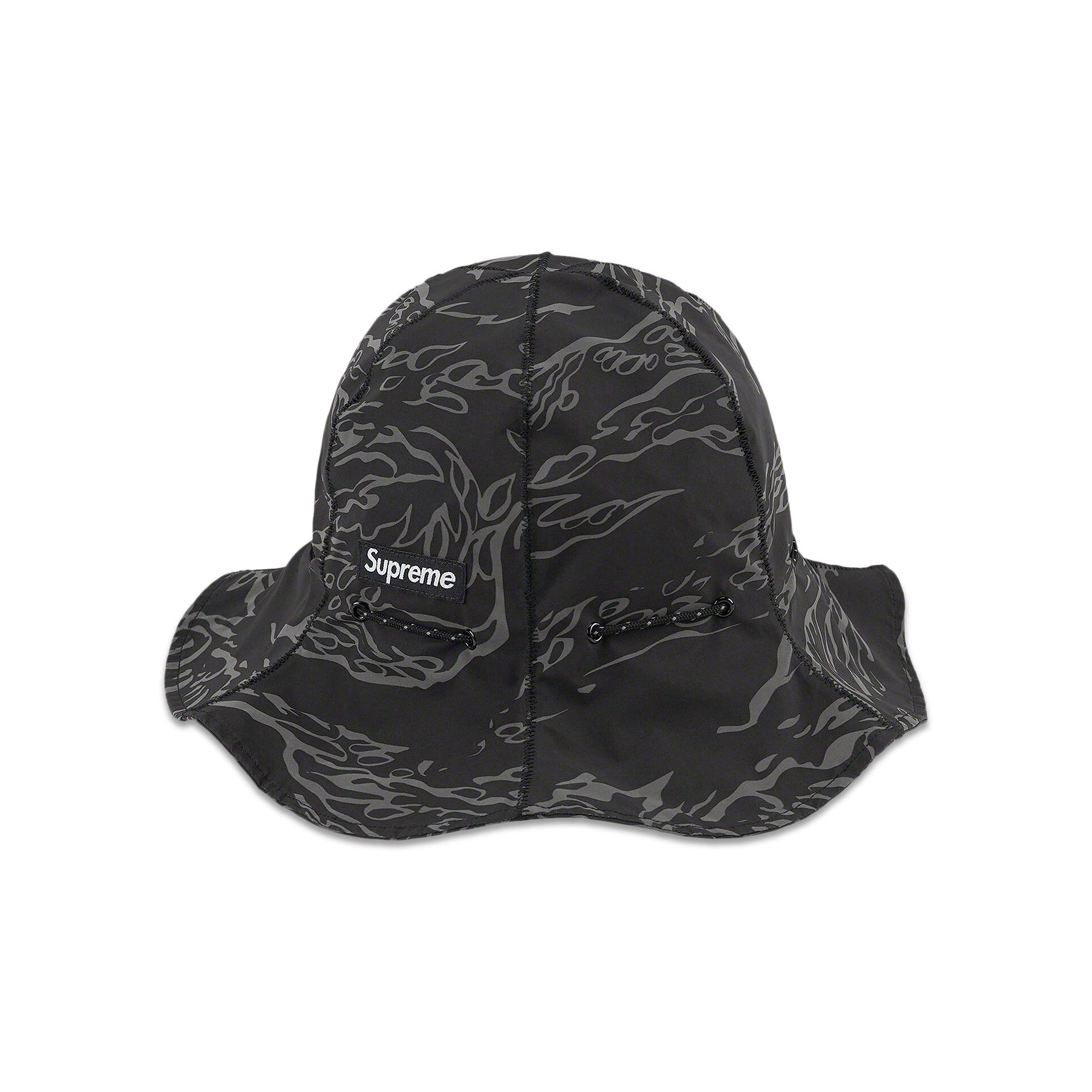 帽子 Supreme/Tiger Camo Reflective Tulip Hat Buy Supreme Tiger Camo Reflective Tulip Hat 'Black' - FW22H69