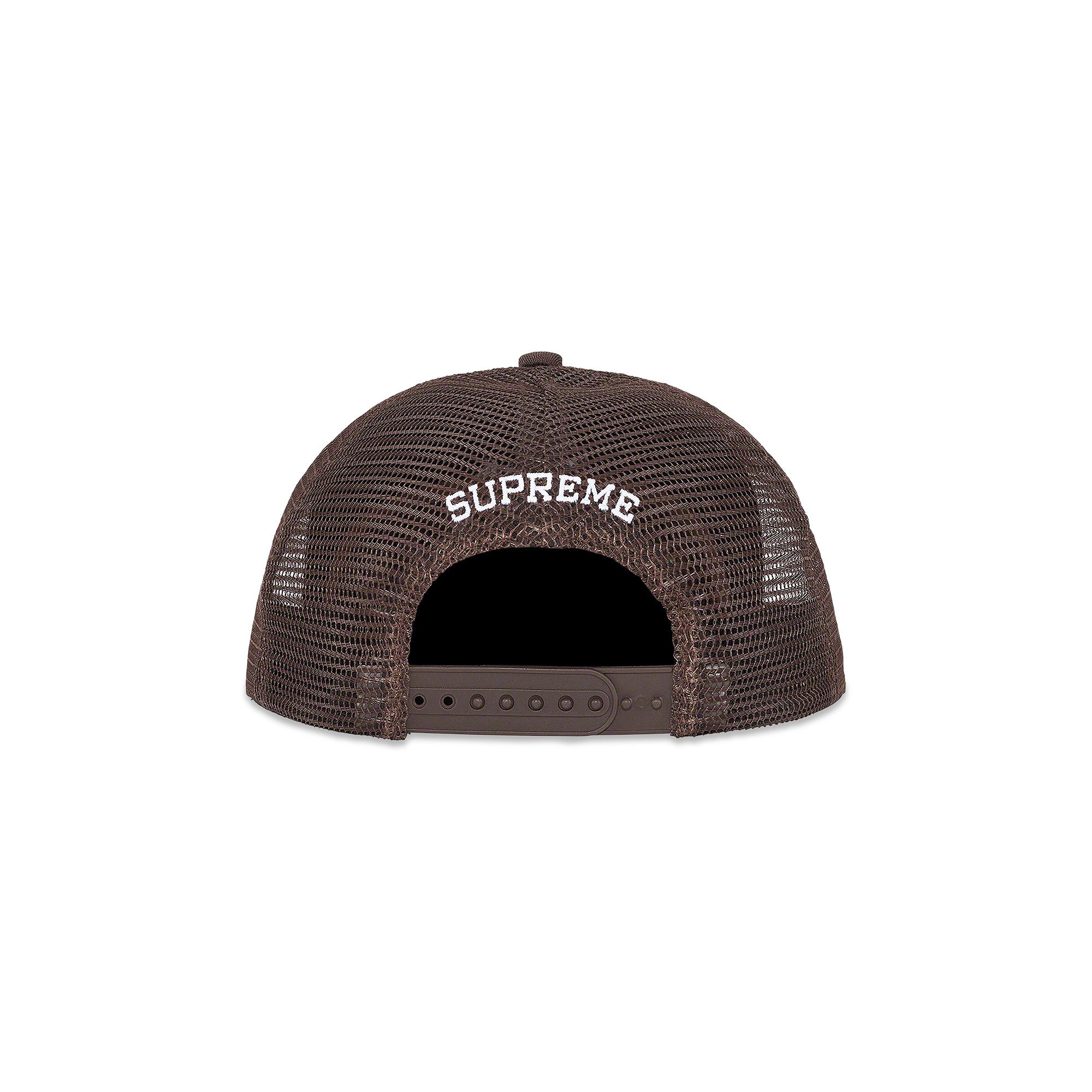 Buy Supreme Elephant Mesh Back 5-Panel 'Brown' - FW22H124 BROWN | GOAT