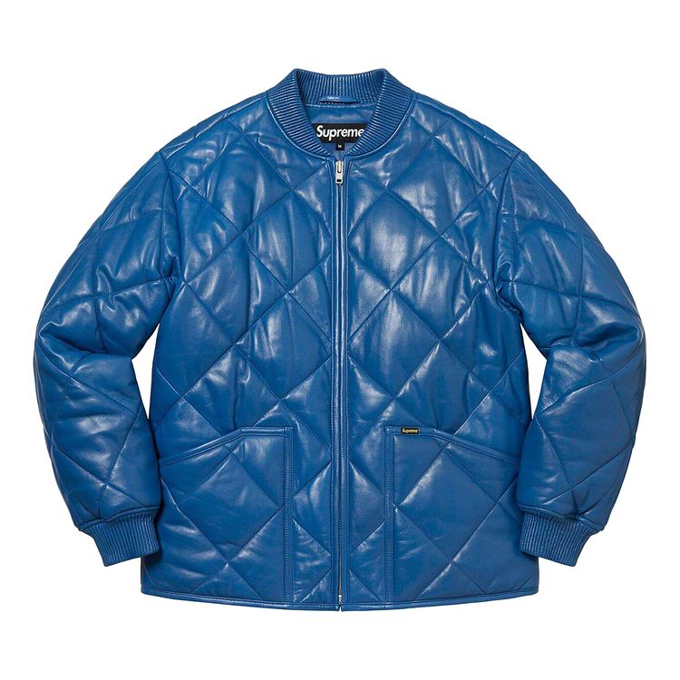 Buy Supreme Quilted Leather Work Jacket 