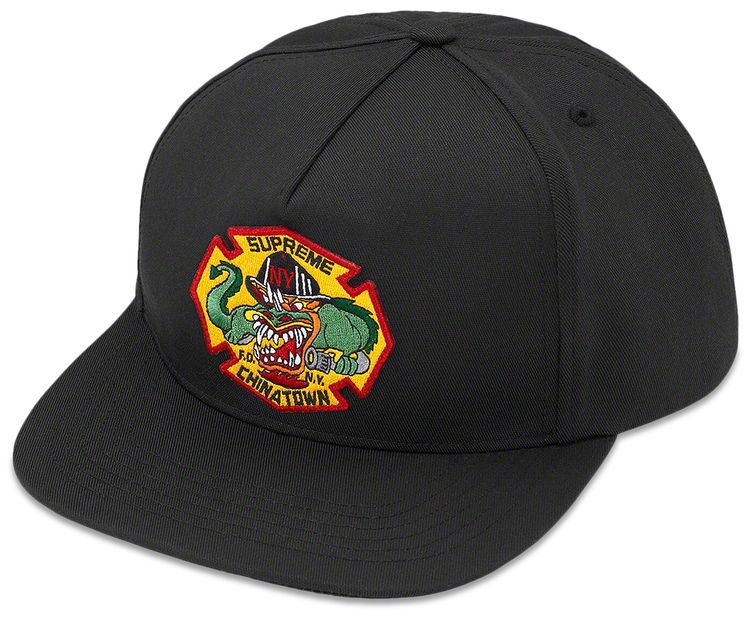 Supreme FDNY Engine 9 5 Panel Black