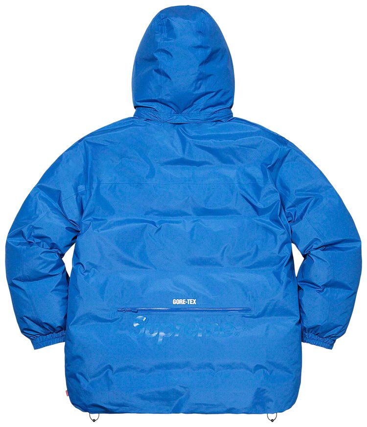 Supreme GORE TEX 700 Fill Down Parka Blue