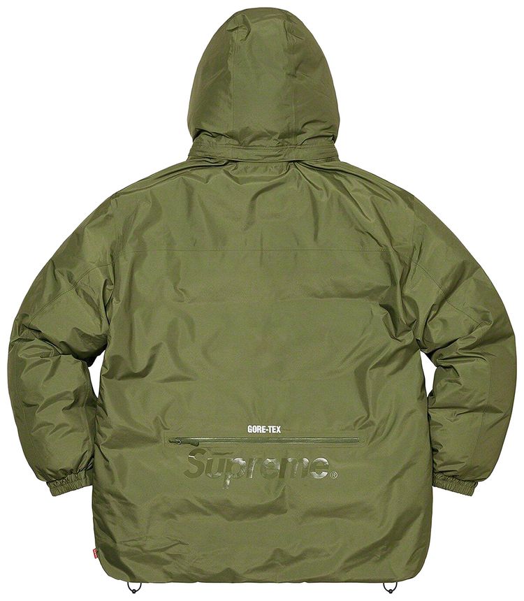 Supreme GORE TEX 700 Fill Down Parka Olive