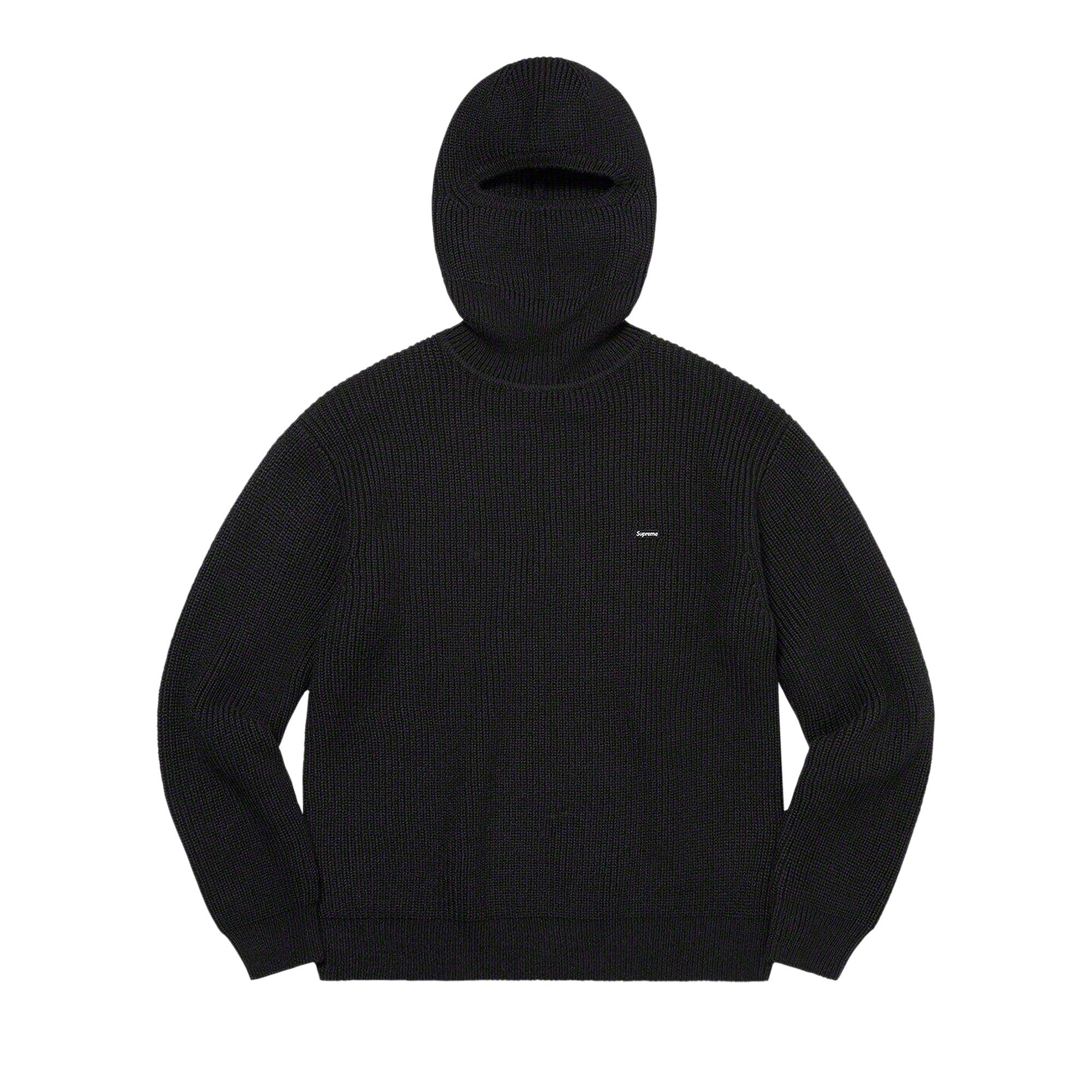 Buy Supreme Small Box Balaclava/Turtleneck Sweater 'Black Stripe