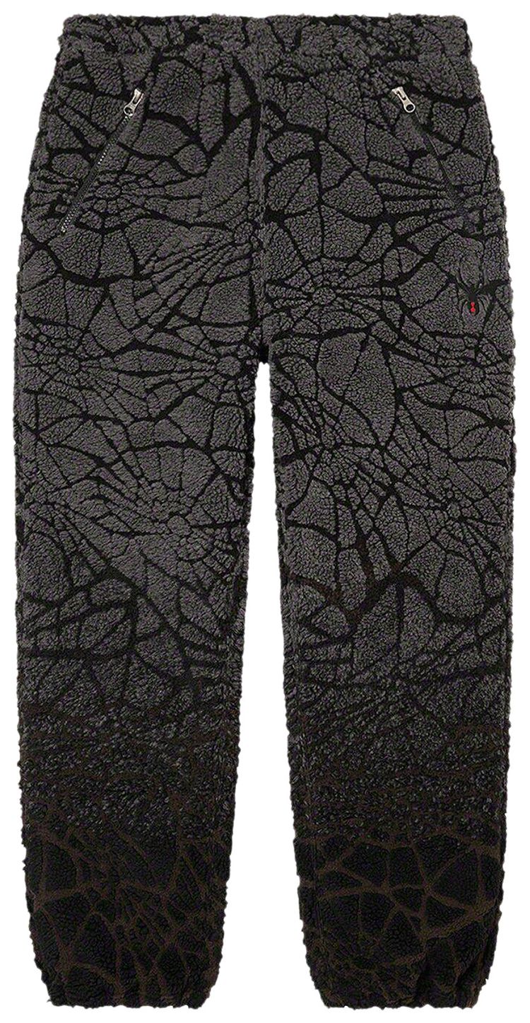 Supreme x Spyder Web Polar Fleece Pant Black