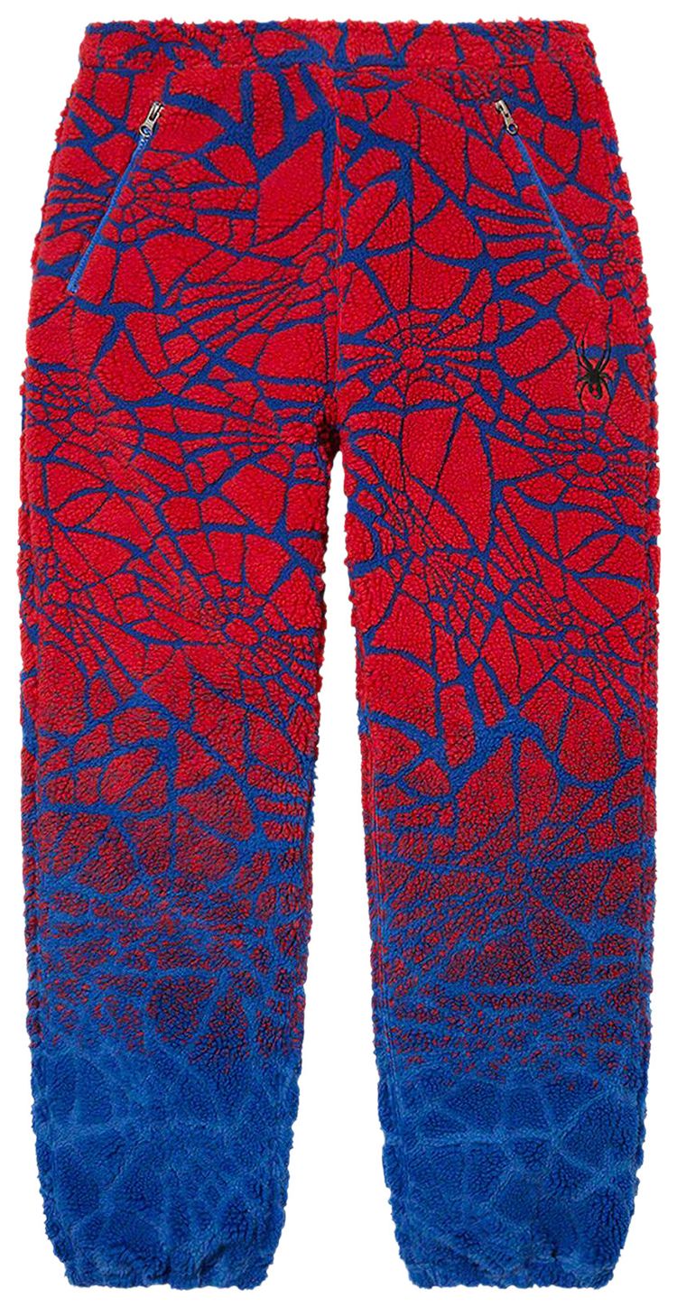 Supreme x Spyder Web Polar Fleece Pant Royal
