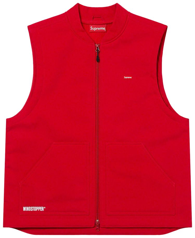 Supreme x WINDSTOPPER Work Vest Red