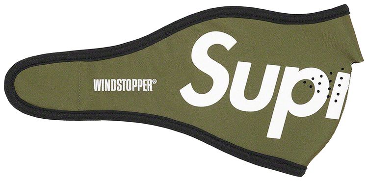 Supreme x WINDSTOPPER Facemask Dark Olive