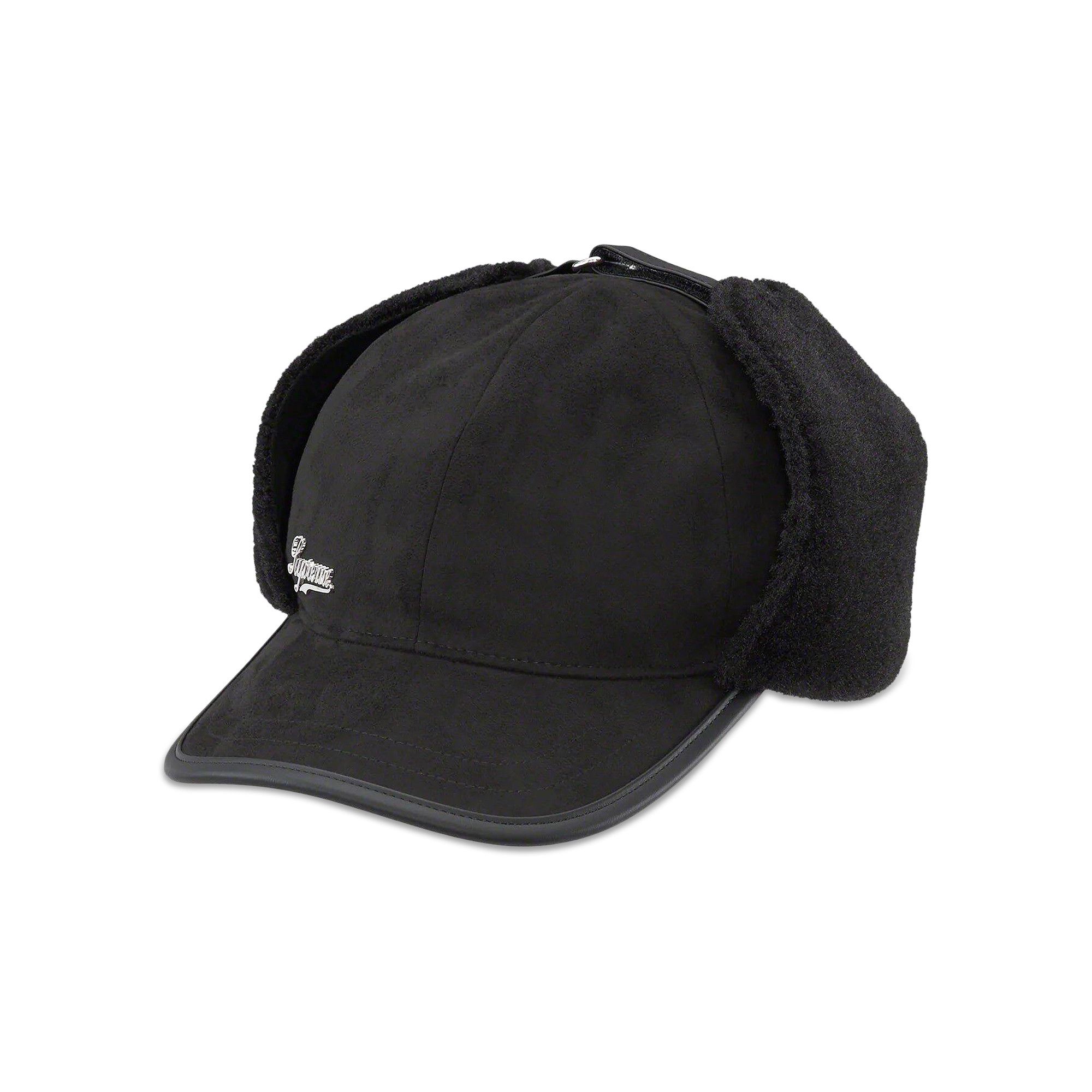 Buy Supreme Faux Shearling Earflap 6-Panel 'Black' - FW22H50 BLACK