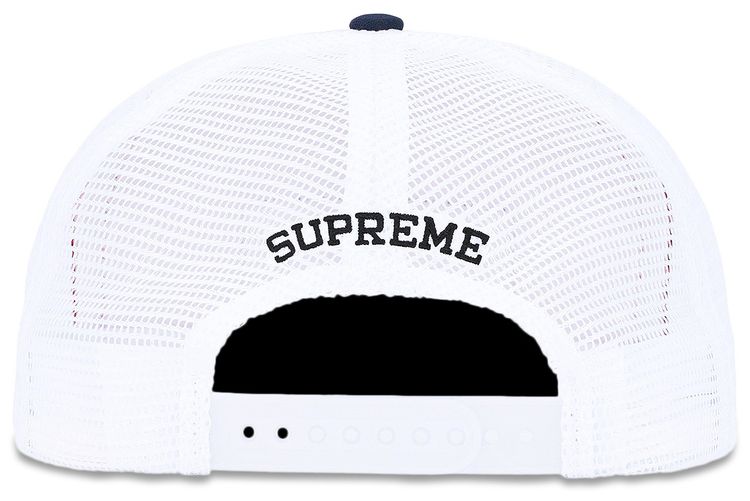 Supreme Mess Mesh Back 5 Panel Navy
