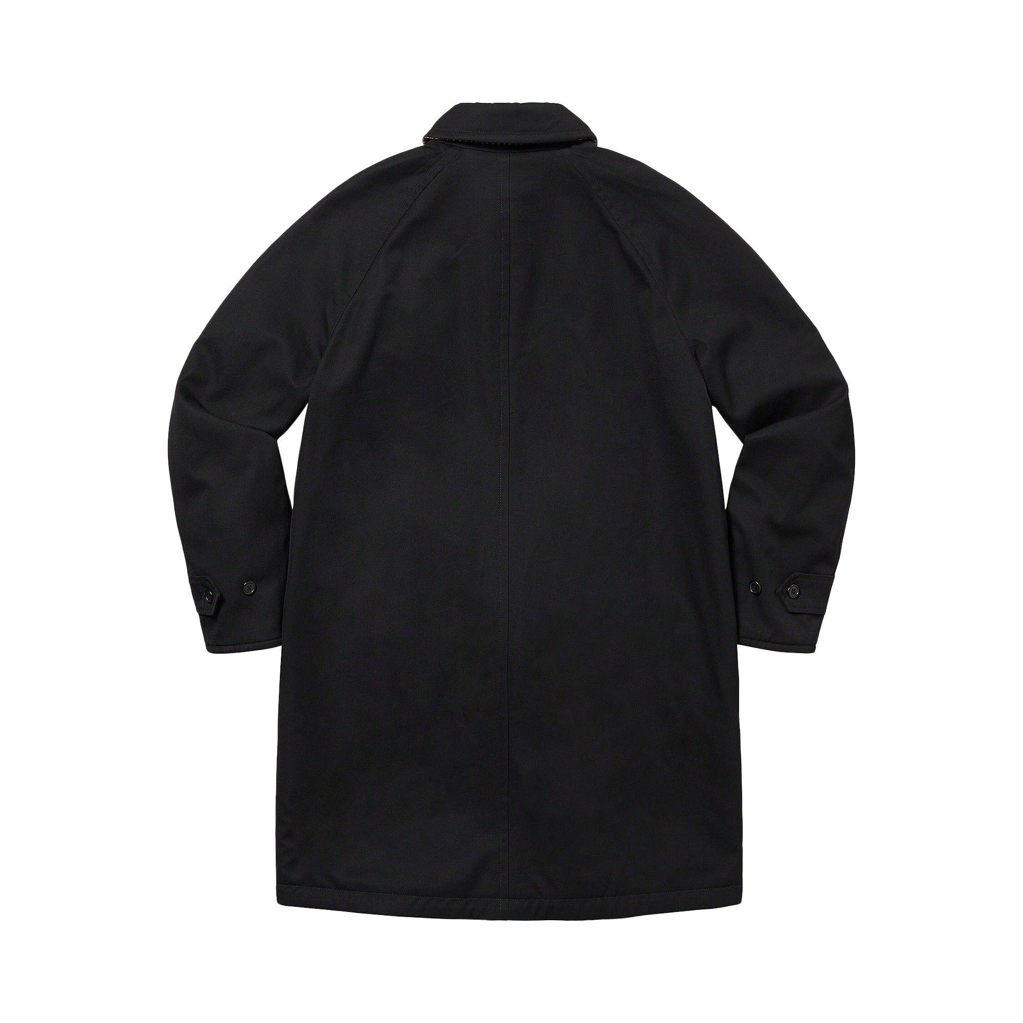 Size xl Supreme Reversible Houndstooth Overcoat 'Black'