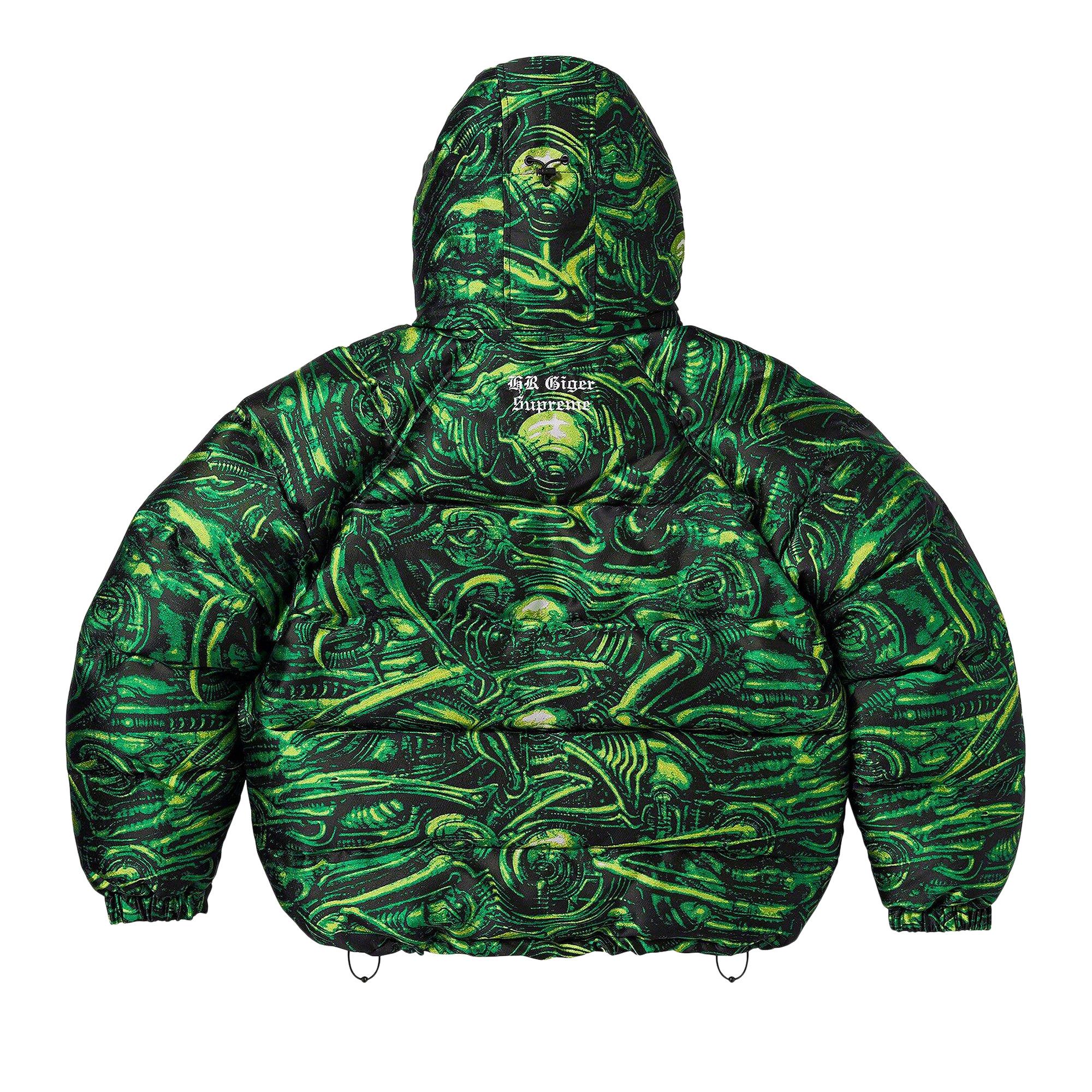 Supreme コート　グリーン シュプリーム SUPREME スタジアムパーカー STADIUM PARKA 中綿コート