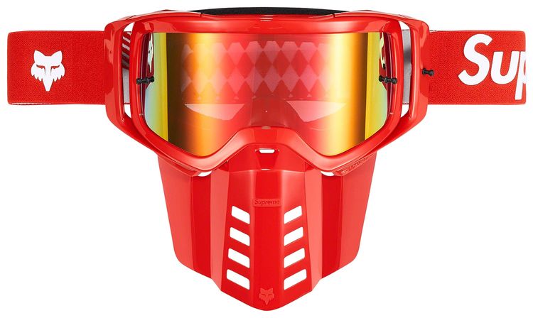 Supreme x Fox Racing Goggles Red