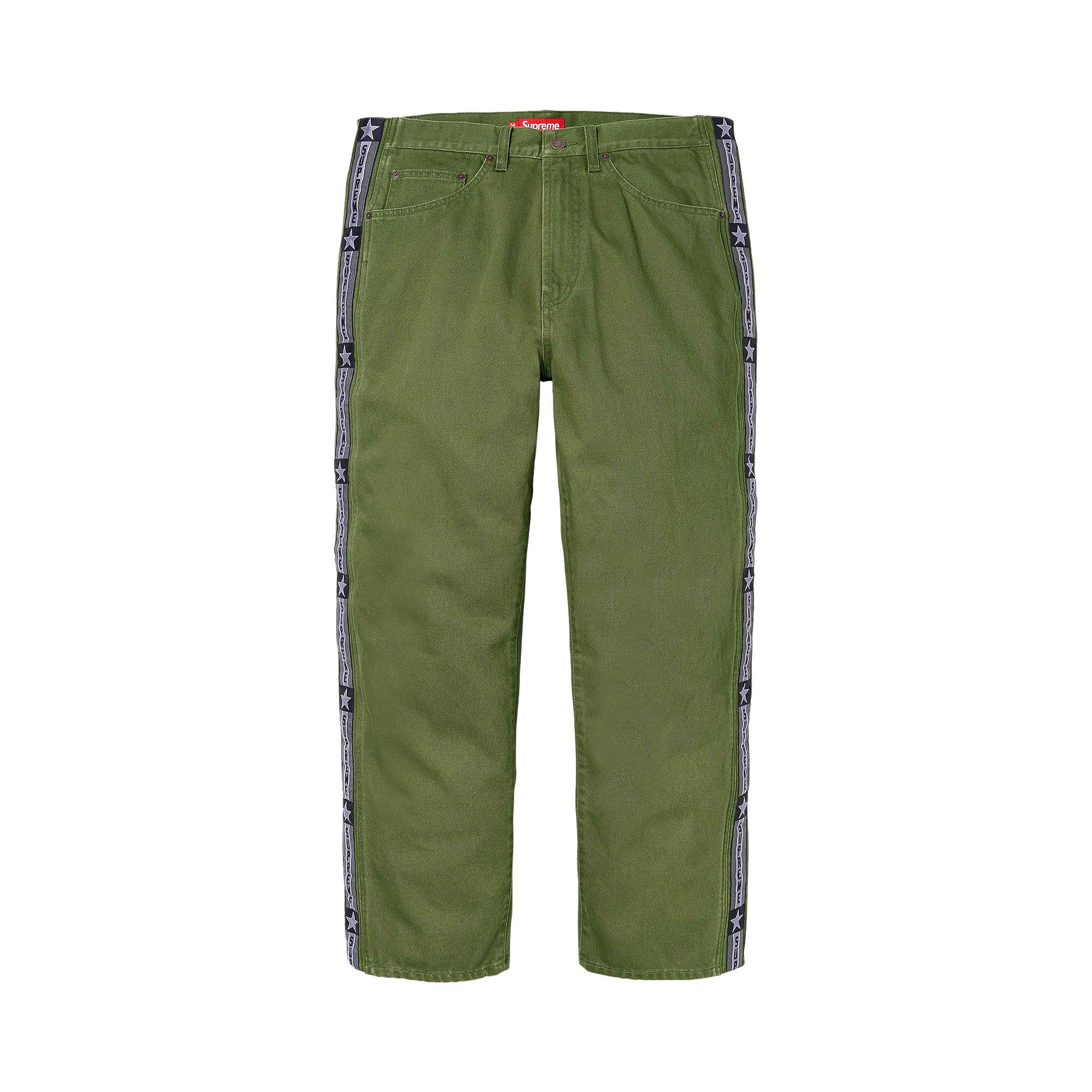 Buy Supreme Snap-Off Baggy Jean 'Olive' - FW23P37 OLIVE | GOAT