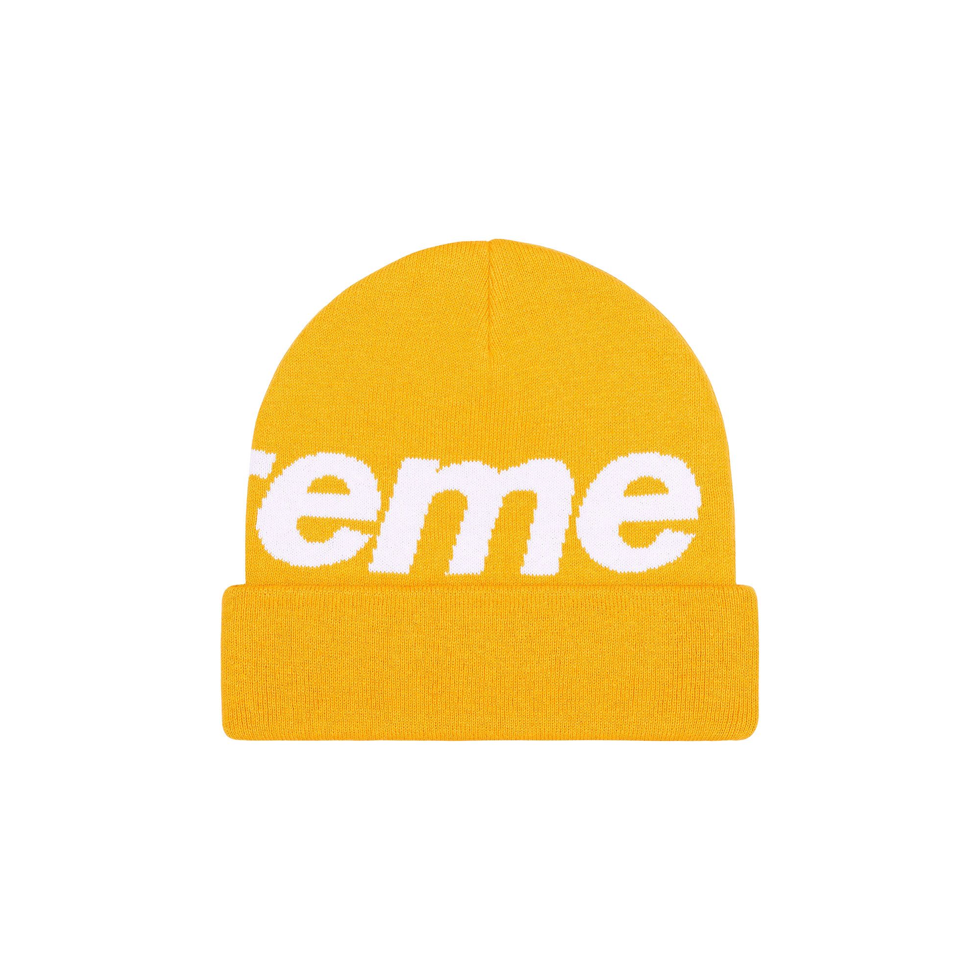 Buy Supreme Big Logo Beanie 'Gold' - FW23BN17 GOLD | GOAT