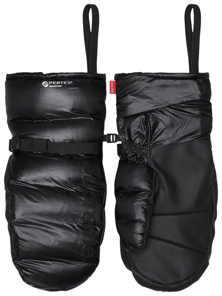 Supreme Featherweight Down Mittens Black