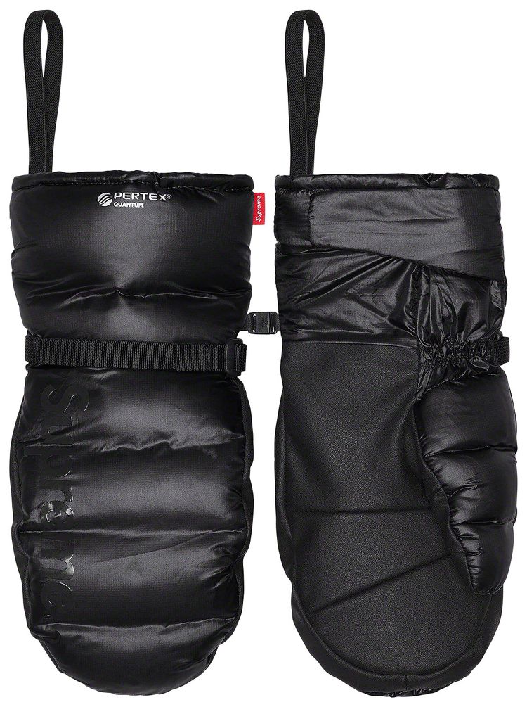 Supreme Featherweight Down Mittens Black