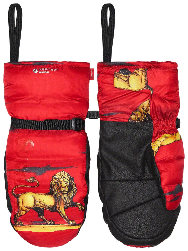 Supreme Featherweight Down Mittens Lions