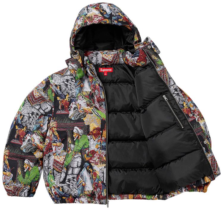 Supreme x Bless Tapestry Down Puffer Jacket Multicolor