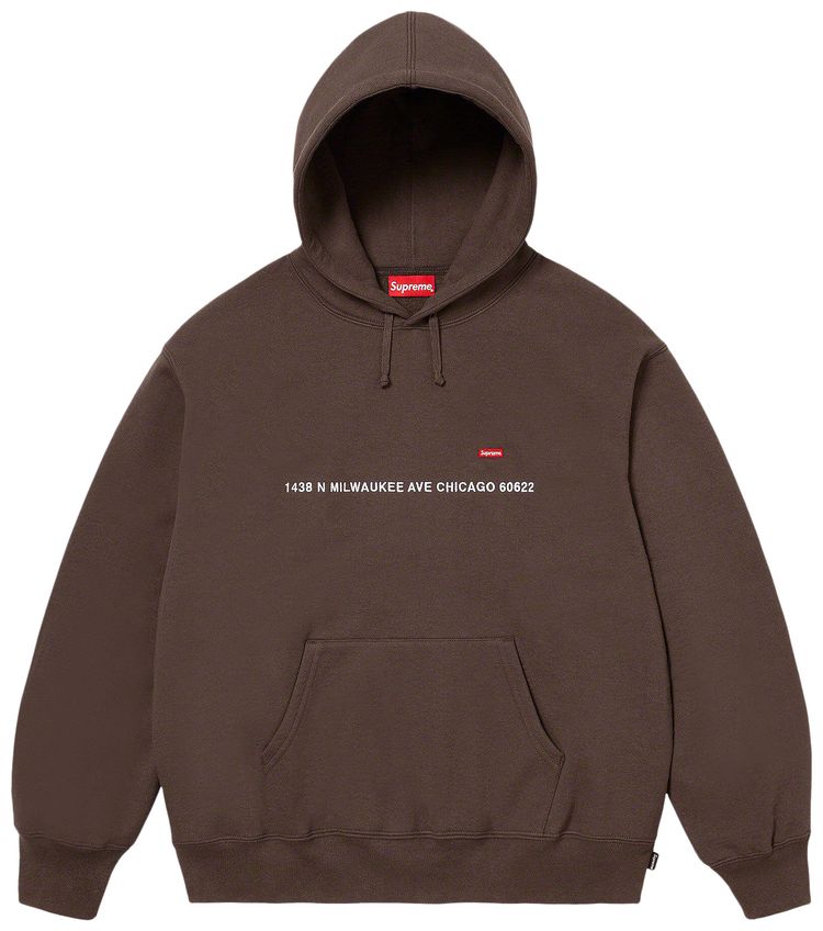Buy Supreme Shop Small Box Hooded Sweatshirt - Chicago 