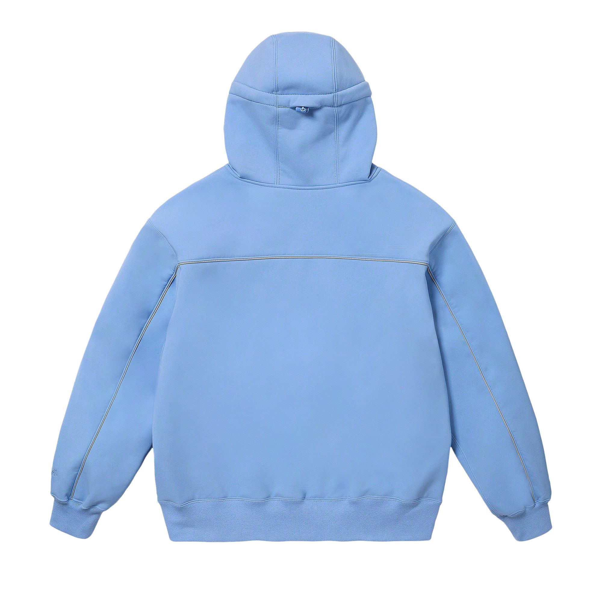 Buy Supreme WINDSTOPPER Zip Up Hooded Sweatshirt 'Light Blue