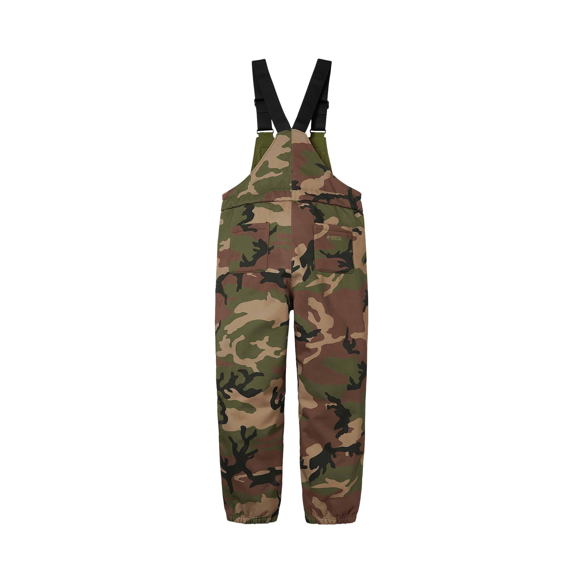 Buy Supreme WINDSTOPPER Overall 'Woodland Camo' - FW23P75