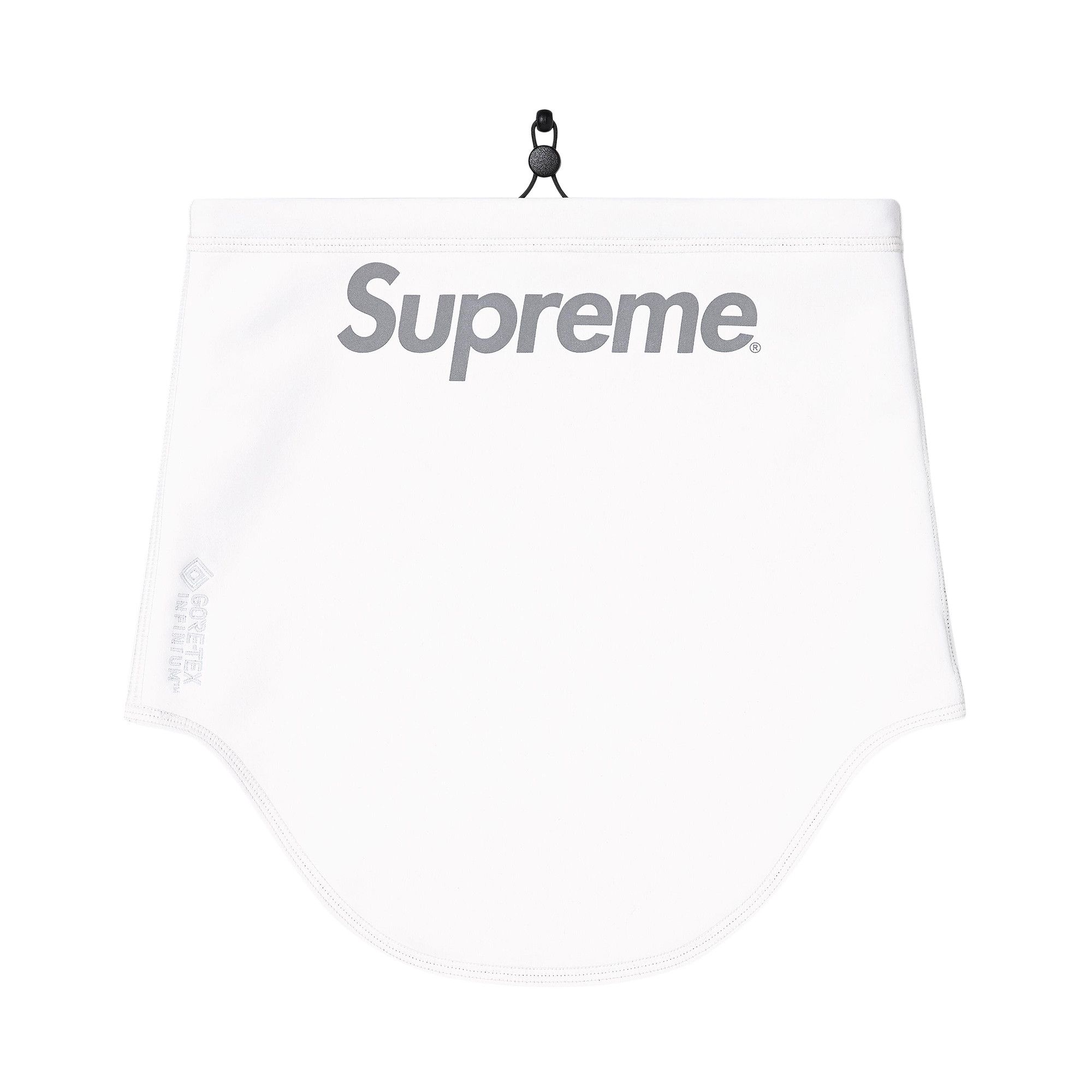 Buy Supreme WINDSTOPPER Neck Gaiter 'White' - FW23A57 WHITE | GOAT NL