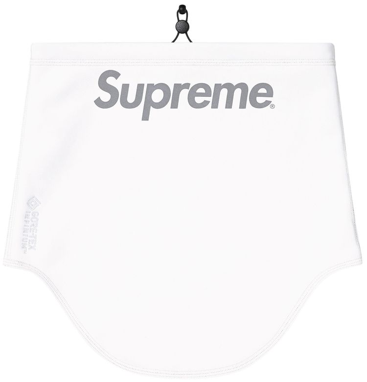 Supreme WINDSTOPPER Neck Gaiter White