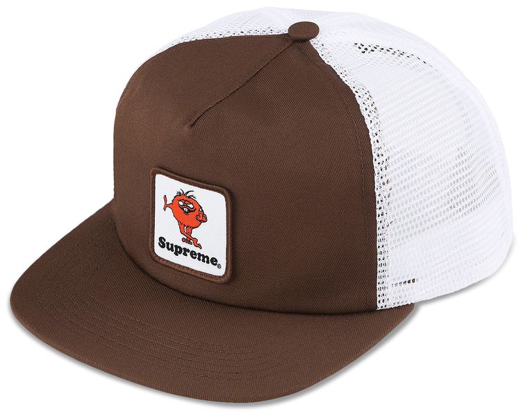 Supreme Camacho Mesh Back 5 Panel Brown