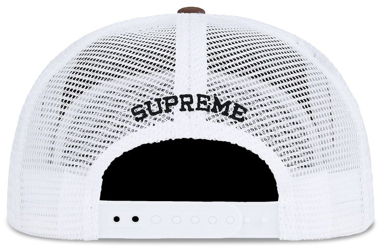Supreme Camacho Mesh Back 5 Panel Brown