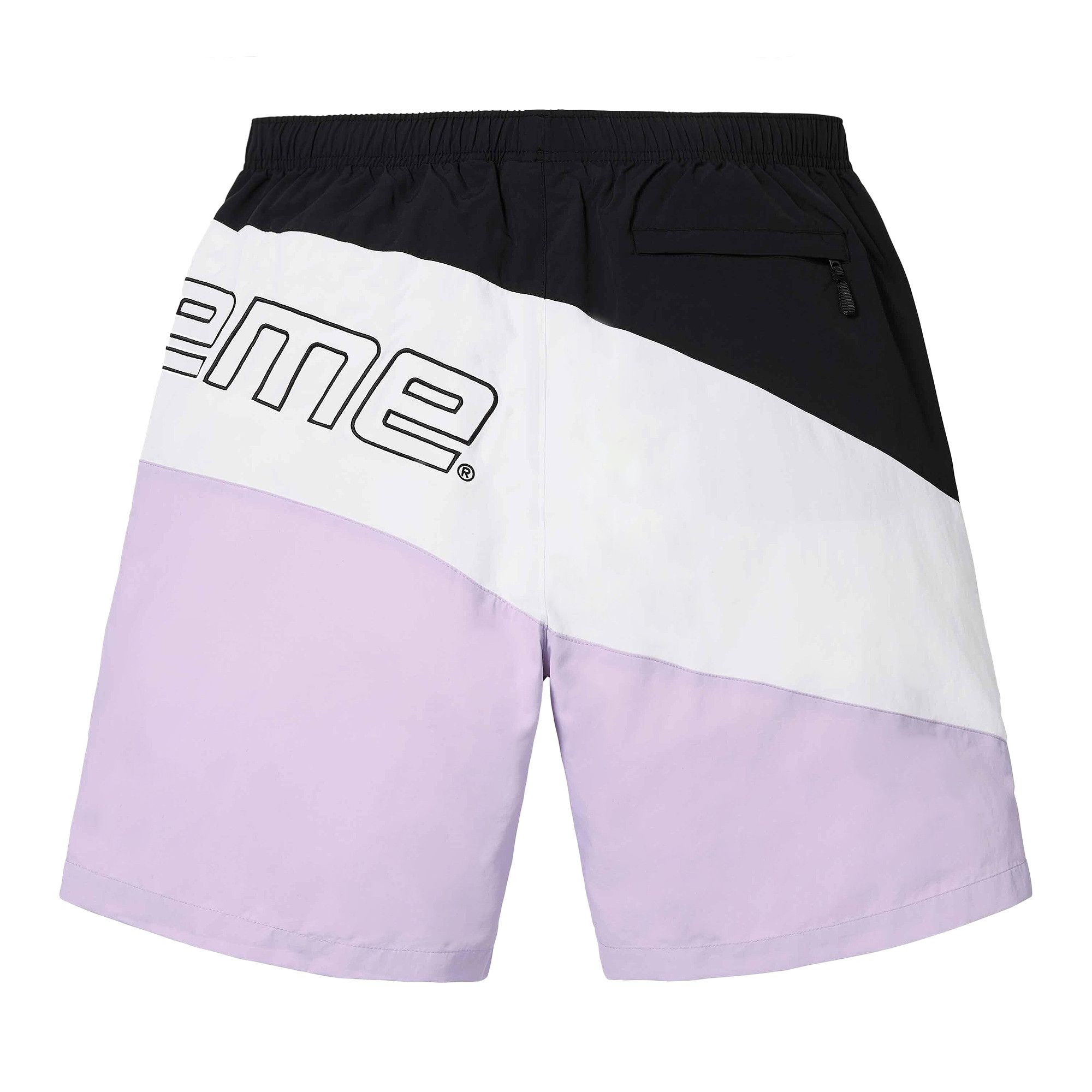 Size l Supreme Curve Nylon Short 'Light Purple'