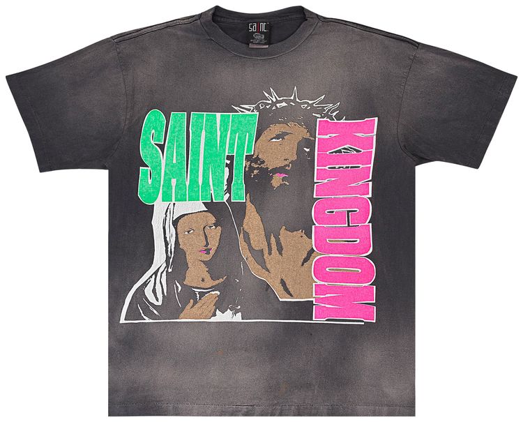 SAINT Mxxxxxx Saint Kingdom Tee Black