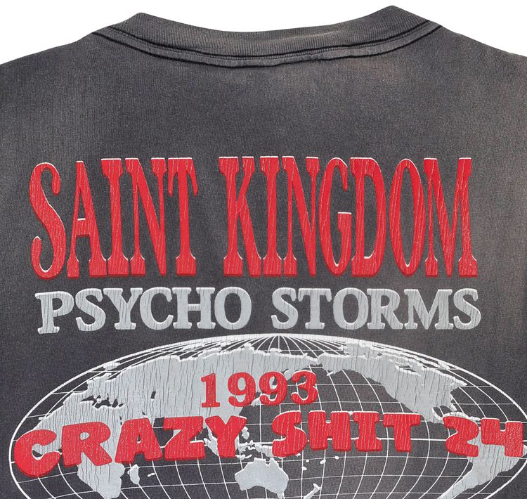 SAINT Mxxxxxx Saint Kingdom Tee Black