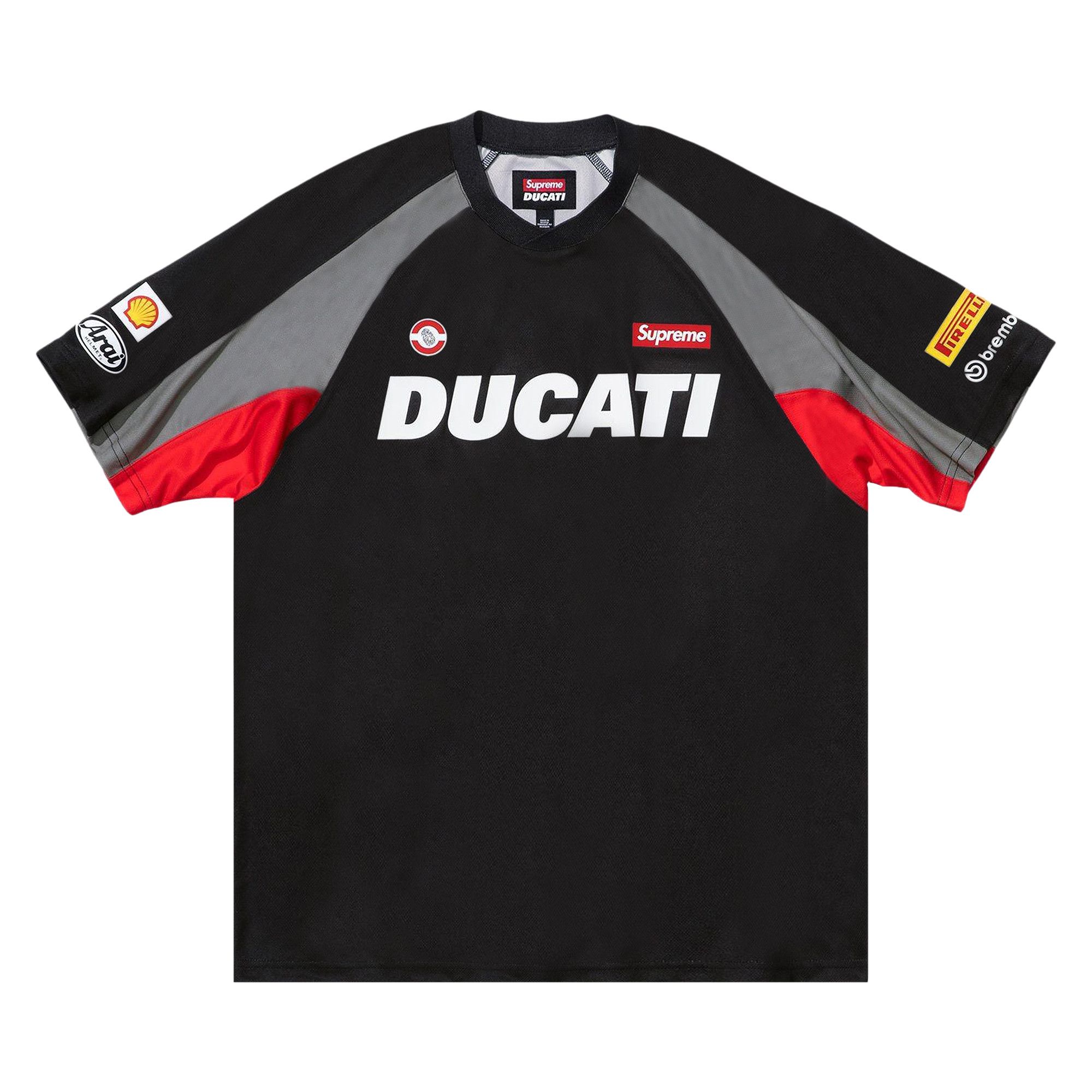 Size l Supreme x Ducati Soccer Jersey 'Black'