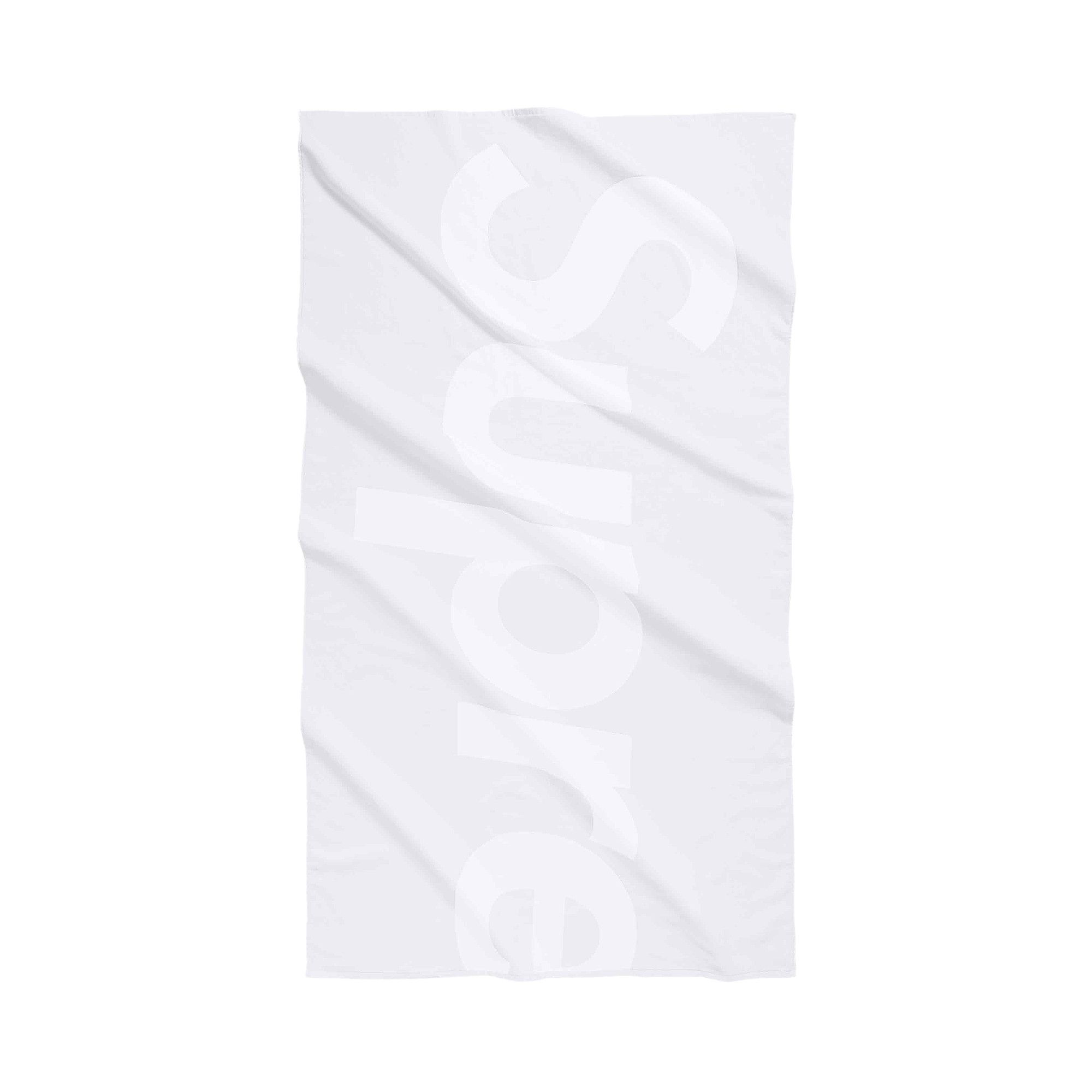 Supreme Tonal Logo Towel (SS23) - $88