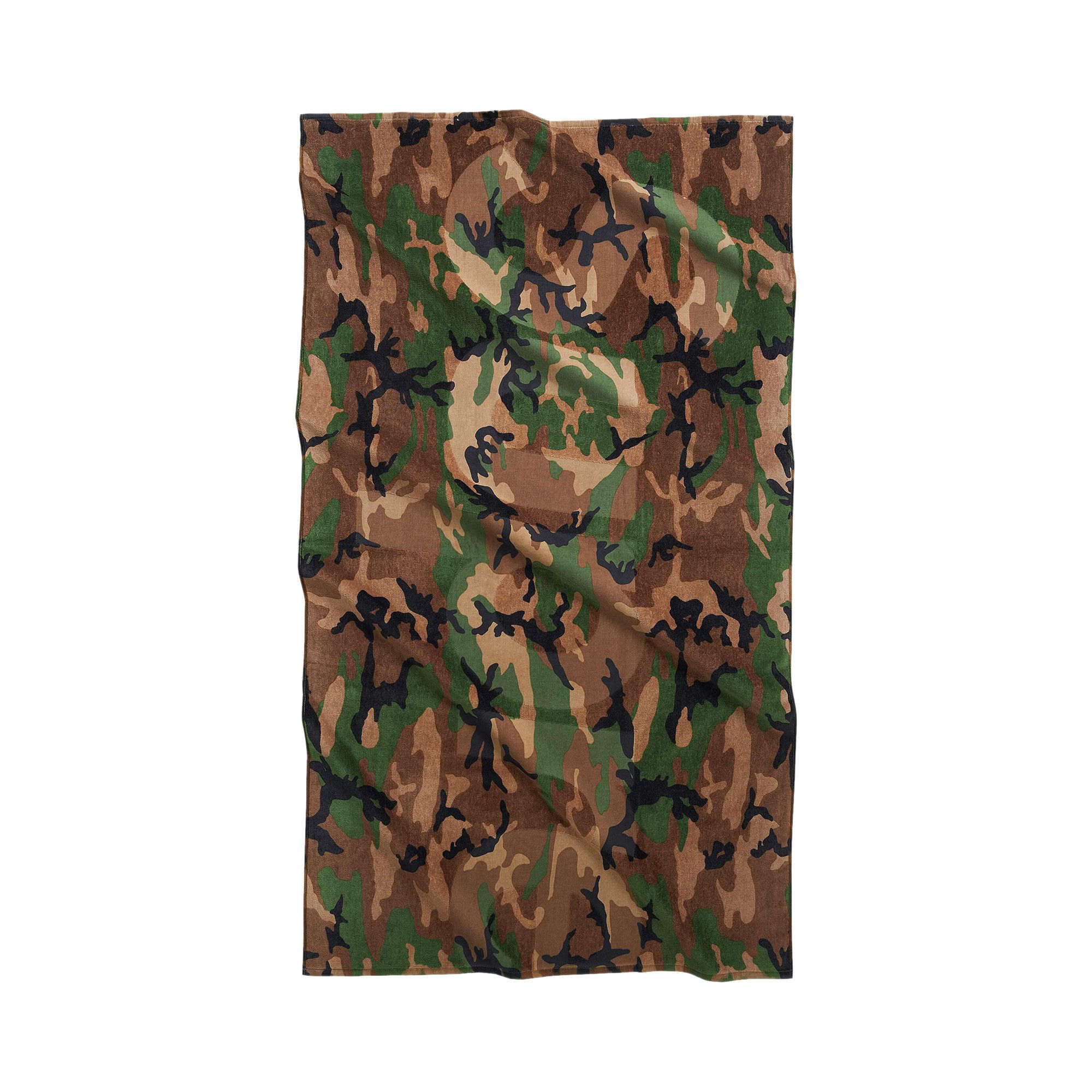 Buy Supreme Tonal Logo Towel 'Woodland Camo' - SS24A88 WOODLAND