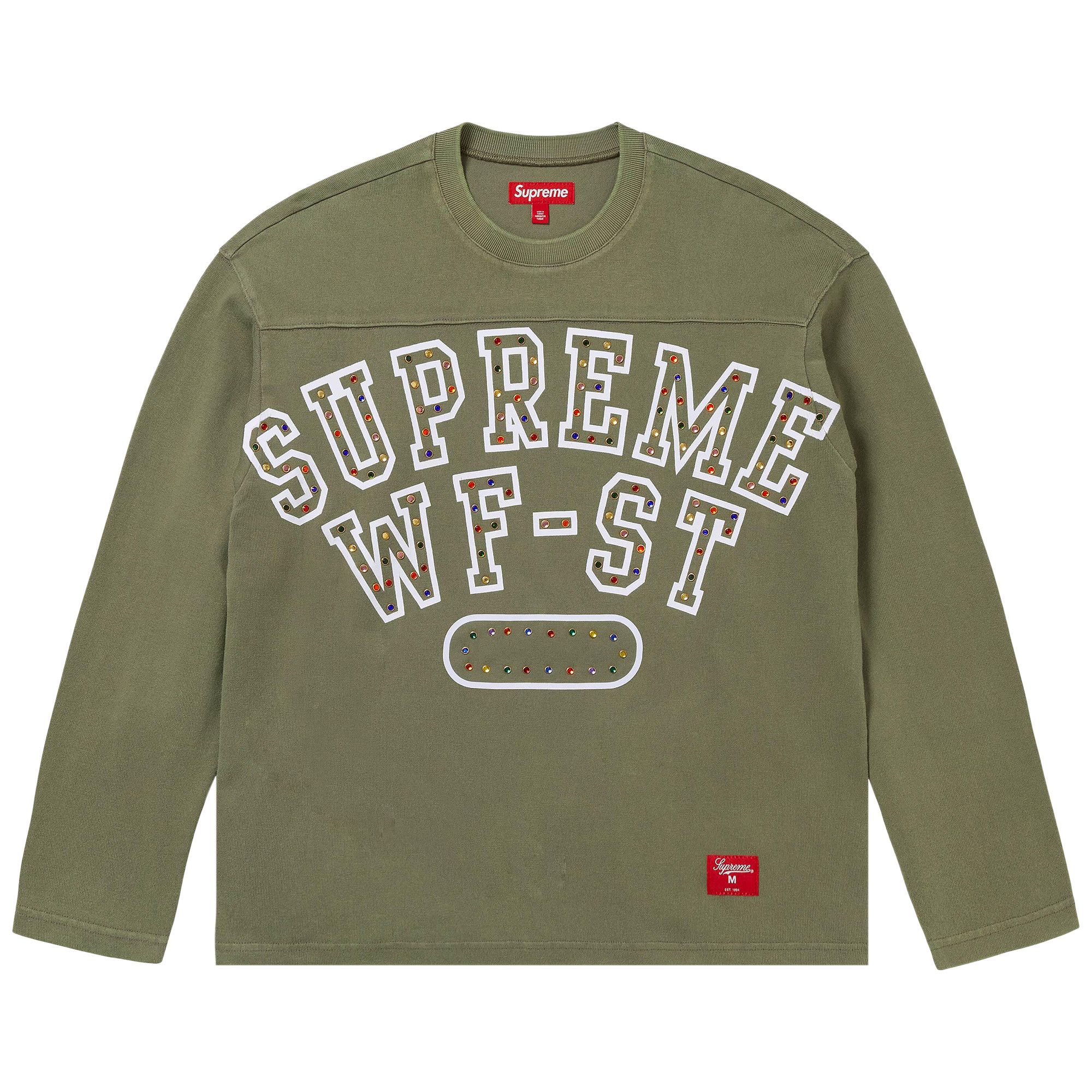 バイヤー厳選用品 Buy Supreme Athletic Studded Long-Sleeve Top 'Olive その他