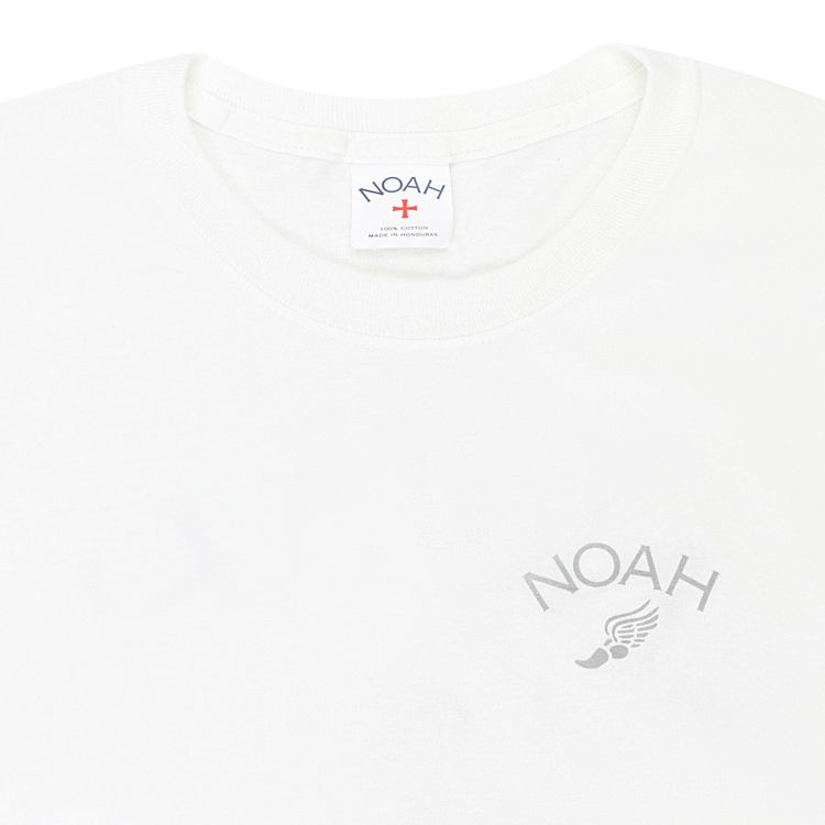 Noah Winged Foot Reflective T Shirt White