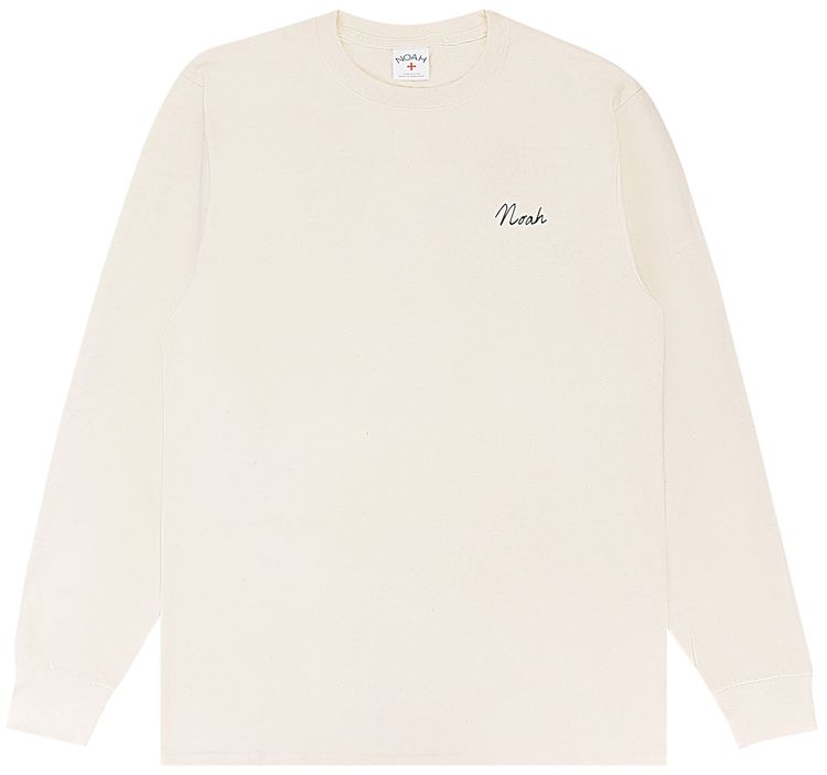 Noah Mountain Goat Long Sleeve T Shirt Oatmeal
