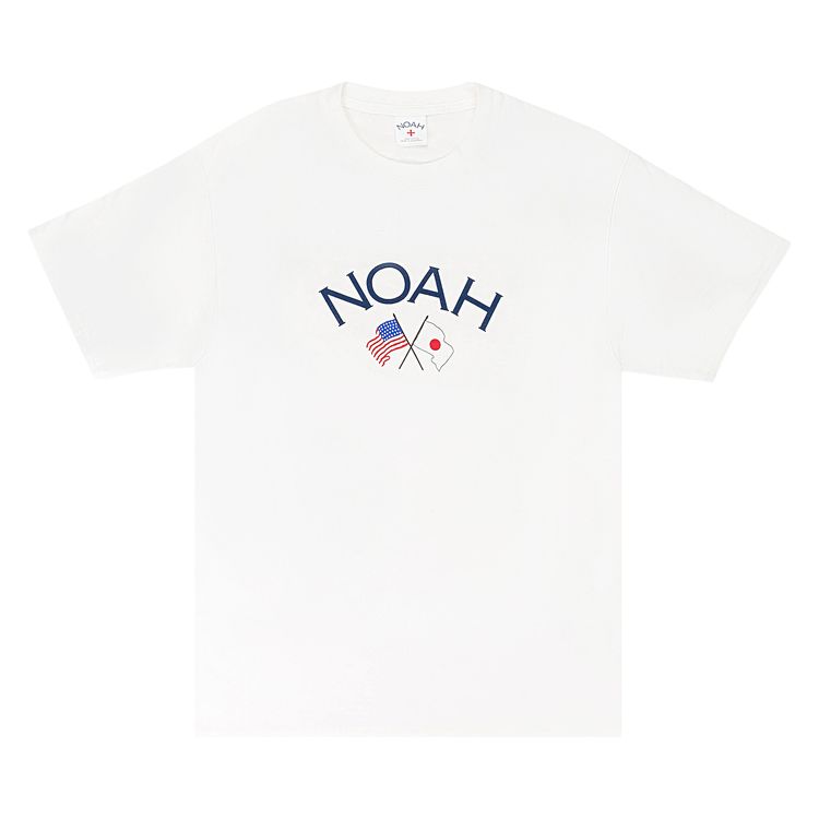 Noah Flags T Shirt White