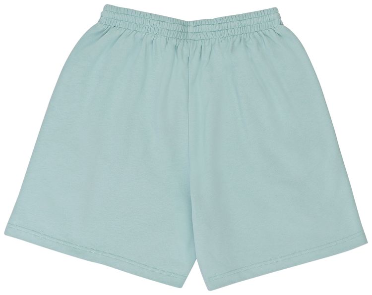 Balenciaga Sweat Shorts Aqua