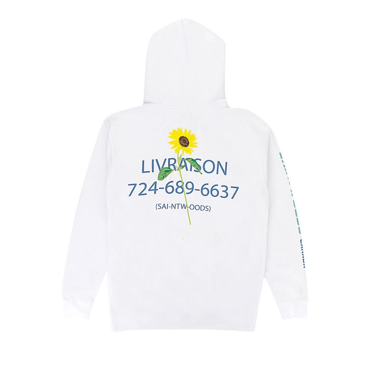 Saintwoods Flower Shop Hoodie White