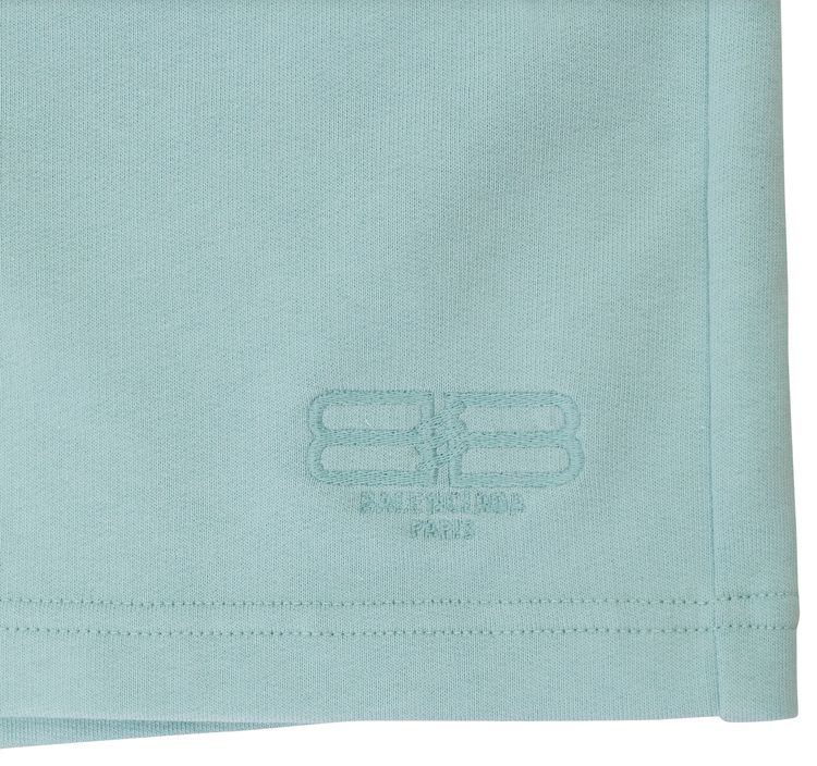 Balenciaga Sweat Shorts Aqua