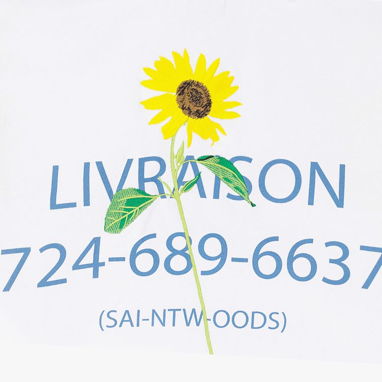 Saintwoods Flower Shop Hoodie White
