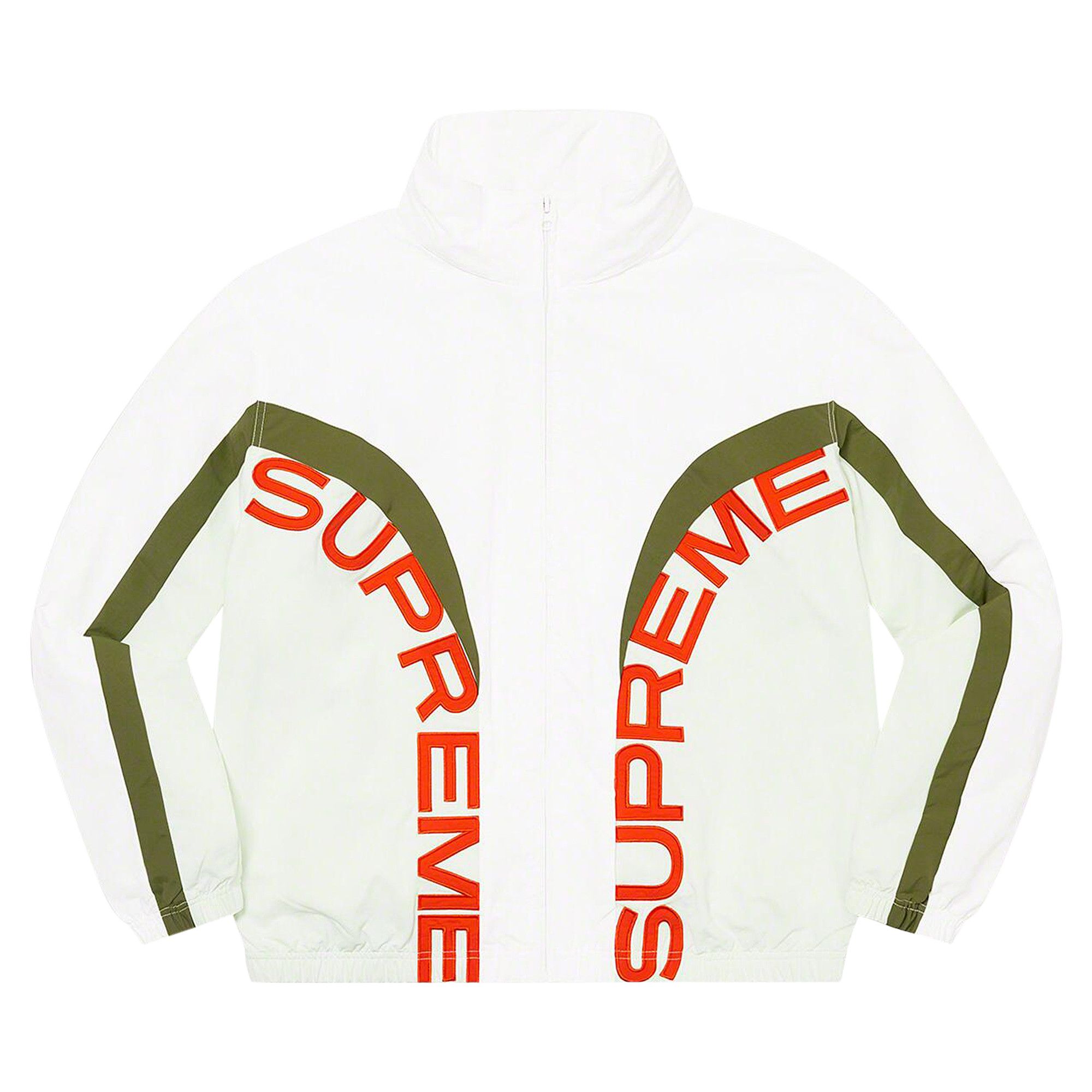 Buy Supreme Curve Track Jacket White SS22J76 WHITE GOAT CA