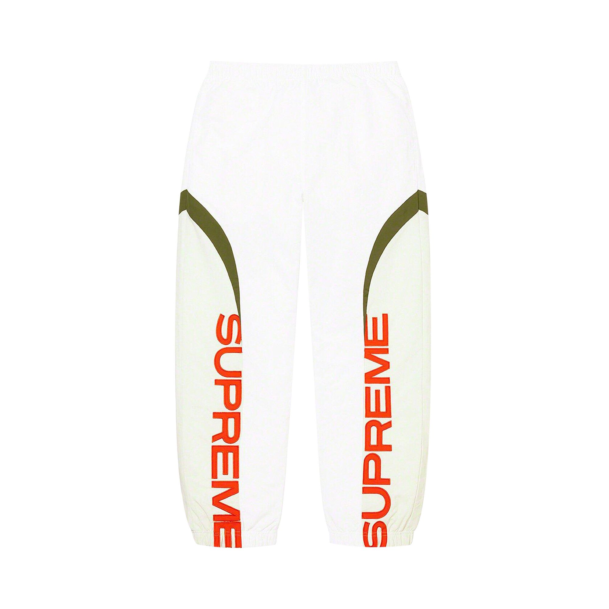 Size xl Supreme Curve Track Pant White